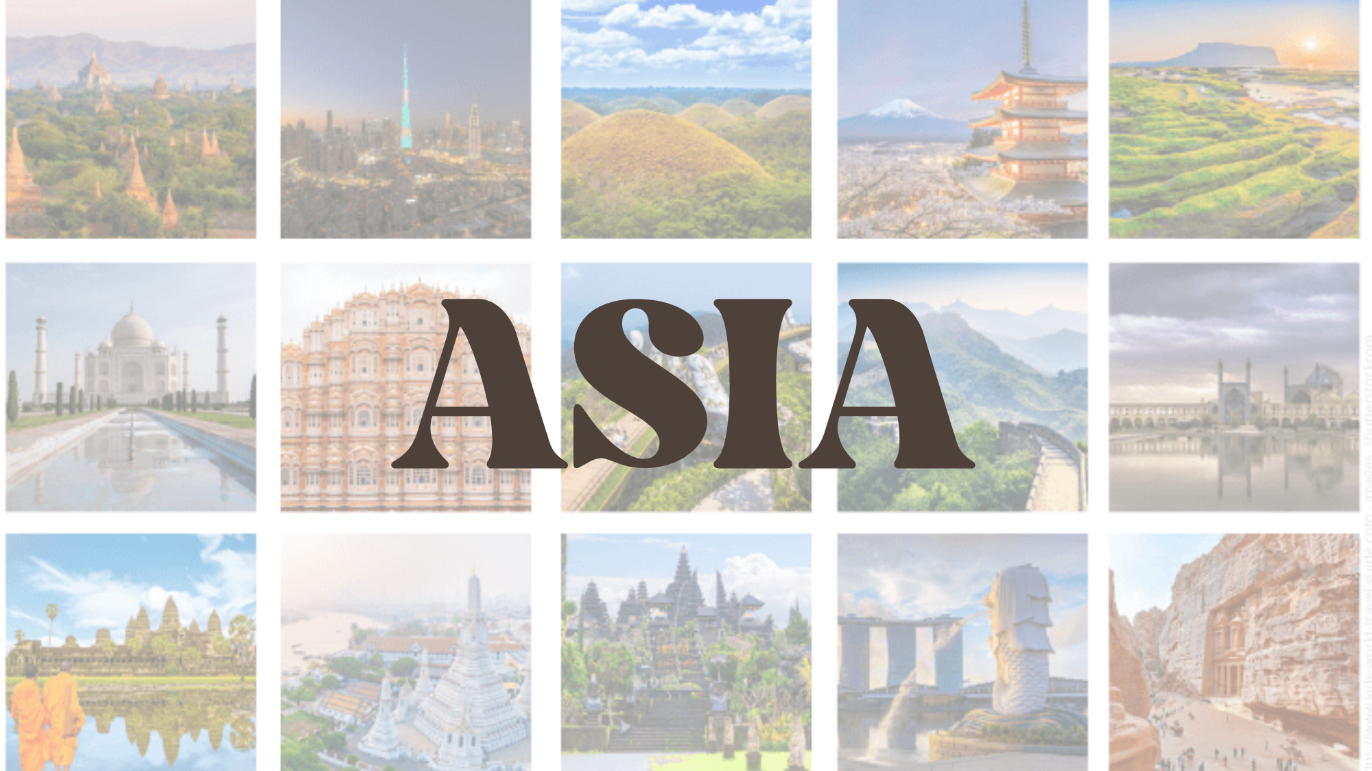 ASIA LANDSCAPES